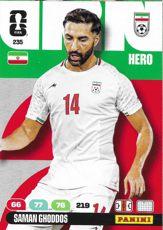 Saman Ghoddos Básica (235)  - Adrenalyn XL World Cup 2026