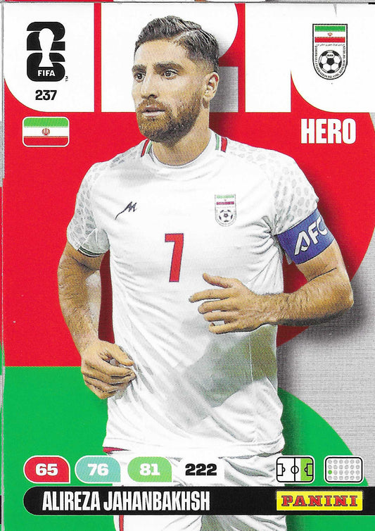 Alireza Jahanbakhsh Básica (237)  - Adrenalyn XL World Cup 2026