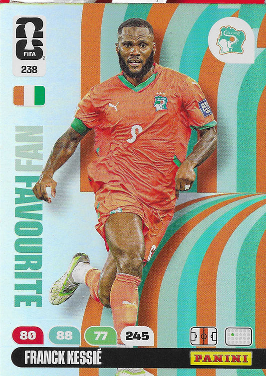 Franck Kessié Fan Favorite (238)  - Adrenalyn XL World Cup 2026