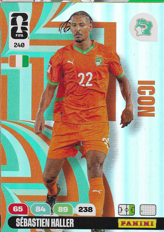 Sébastien Haller Icon (240)  - Adrenalyn XL World Cup 2026
