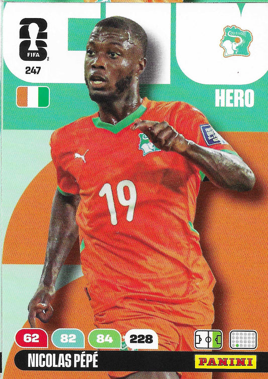 Nicolas Pépé Básica (247)  - Adrenalyn XL World Cup 2026