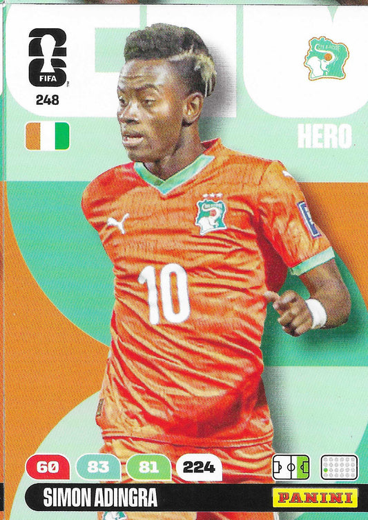 Simon Adingra Básica (248)  - Adrenalyn XL World Cup 2026