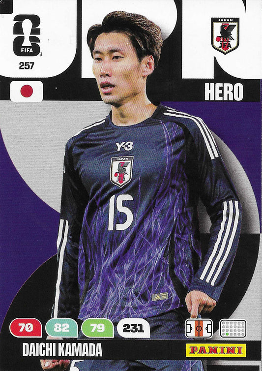 Daichi Kamada Básica (257)  - Adrenalyn XL World Cup 2026
