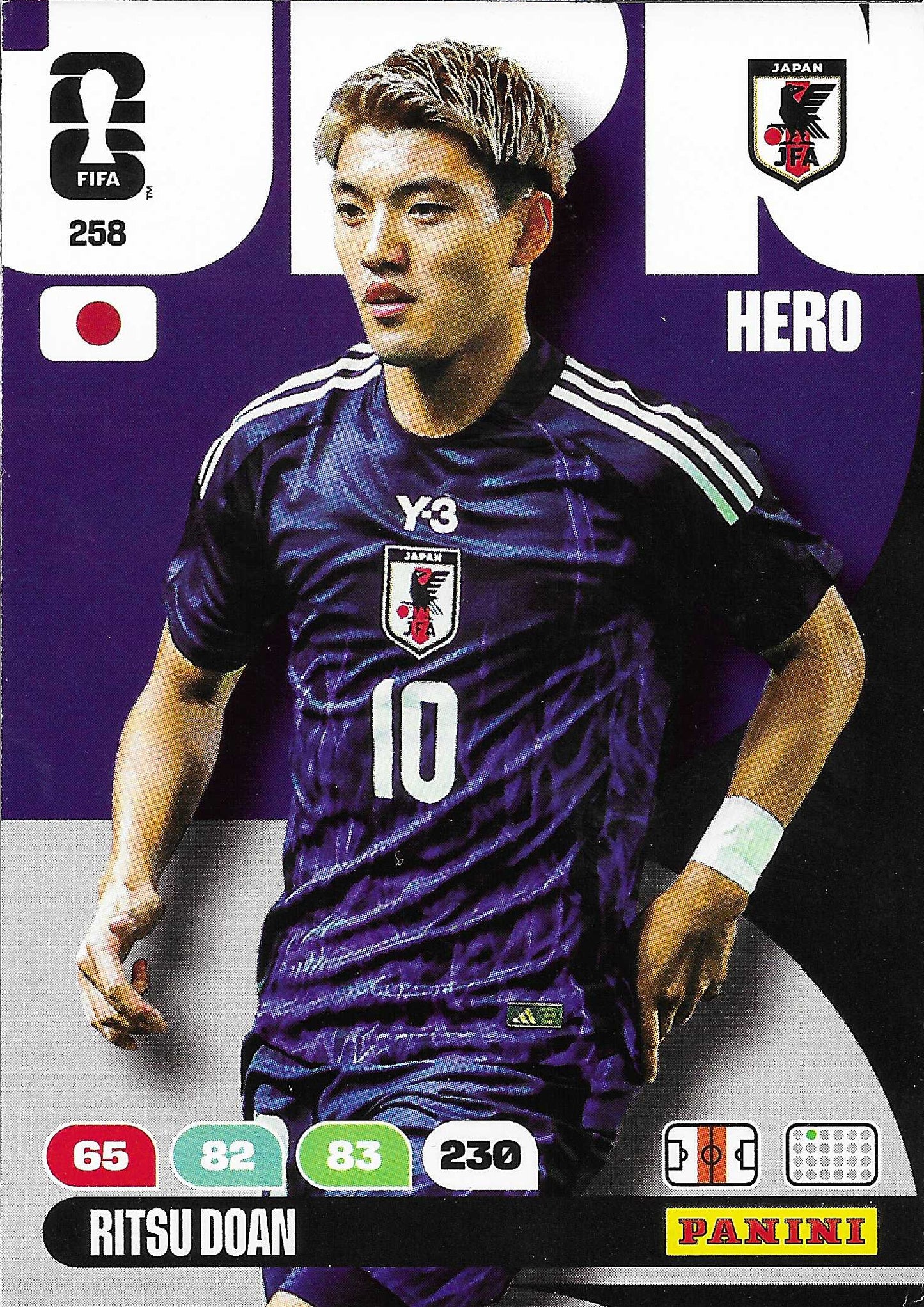 Ritsu Doan Básica (258)  - Adrenalyn XL World Cup 2026