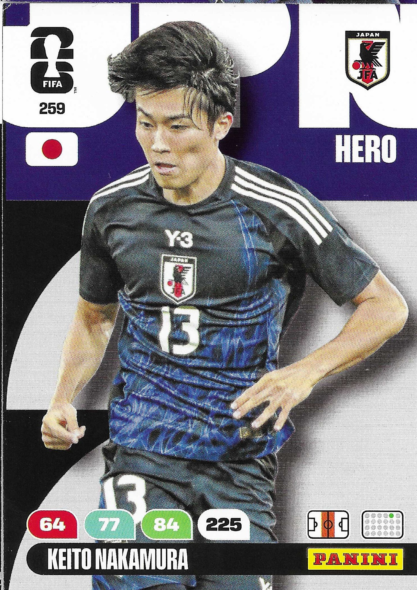 Keito Nakamura Básica (259)  - Adrenalyn XL World Cup 2026