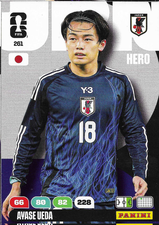 Ayase Ueda Básica (261)  - Adrenalyn XL World Cup 2026