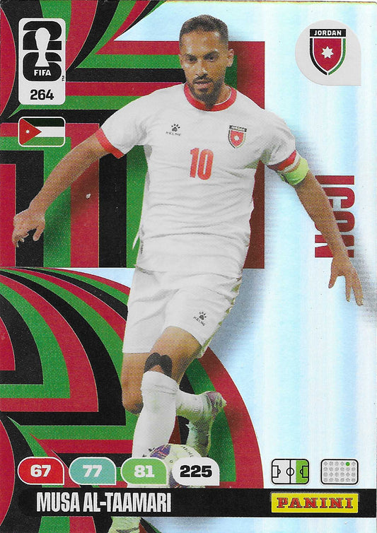 Musa Al-Taamari Icon (264)  - Adrenalyn XL World Cup 2026
