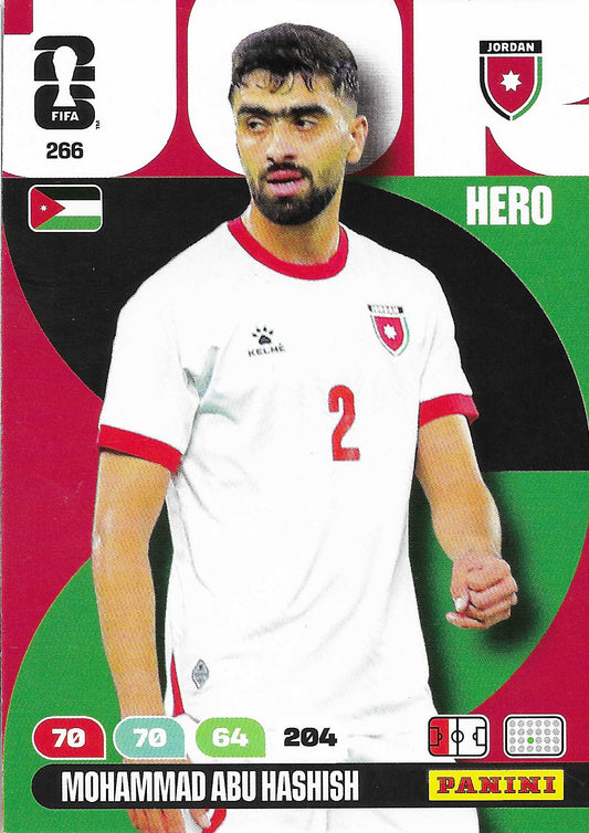 Mohammad Abu Hasheesh Básica (266)  - Adrenalyn XL World Cup 2026