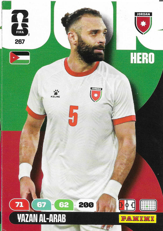 Yazan Al-Arab Básica (267)  - Adrenalyn XL World Cup 2026
