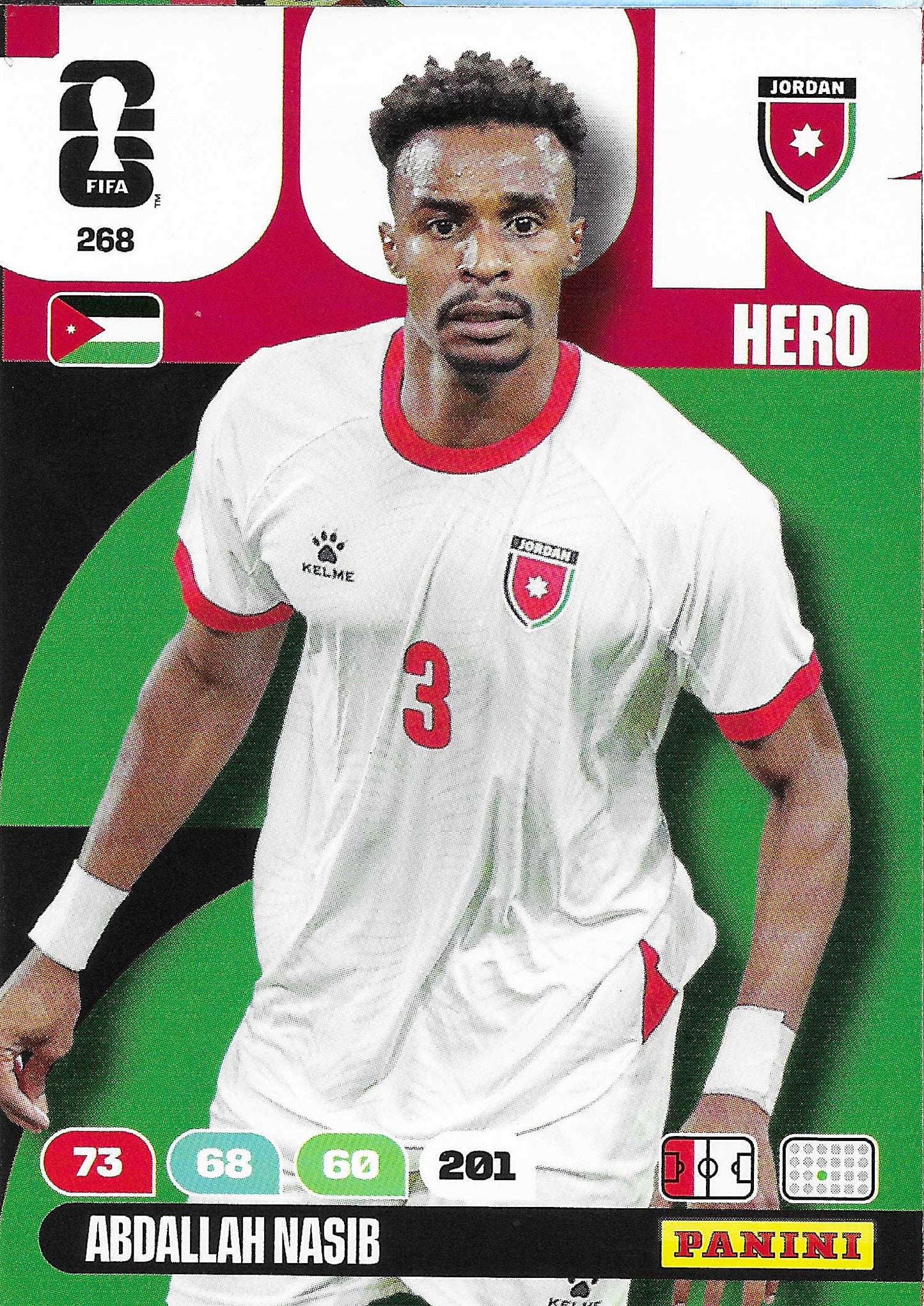 Abdallah Nasib Básica (268)  - Adrenalyn XL World Cup 2026