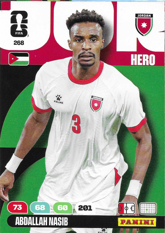 Abdallah Nasib Básica (268)  - Adrenalyn XL World Cup 2026