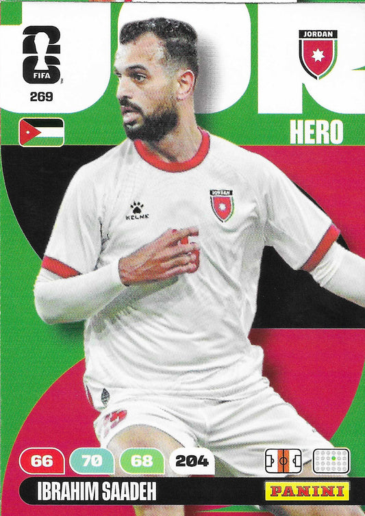 Ibrahim Saadeh Básica (269)  - Adrenalyn XL World Cup 2026