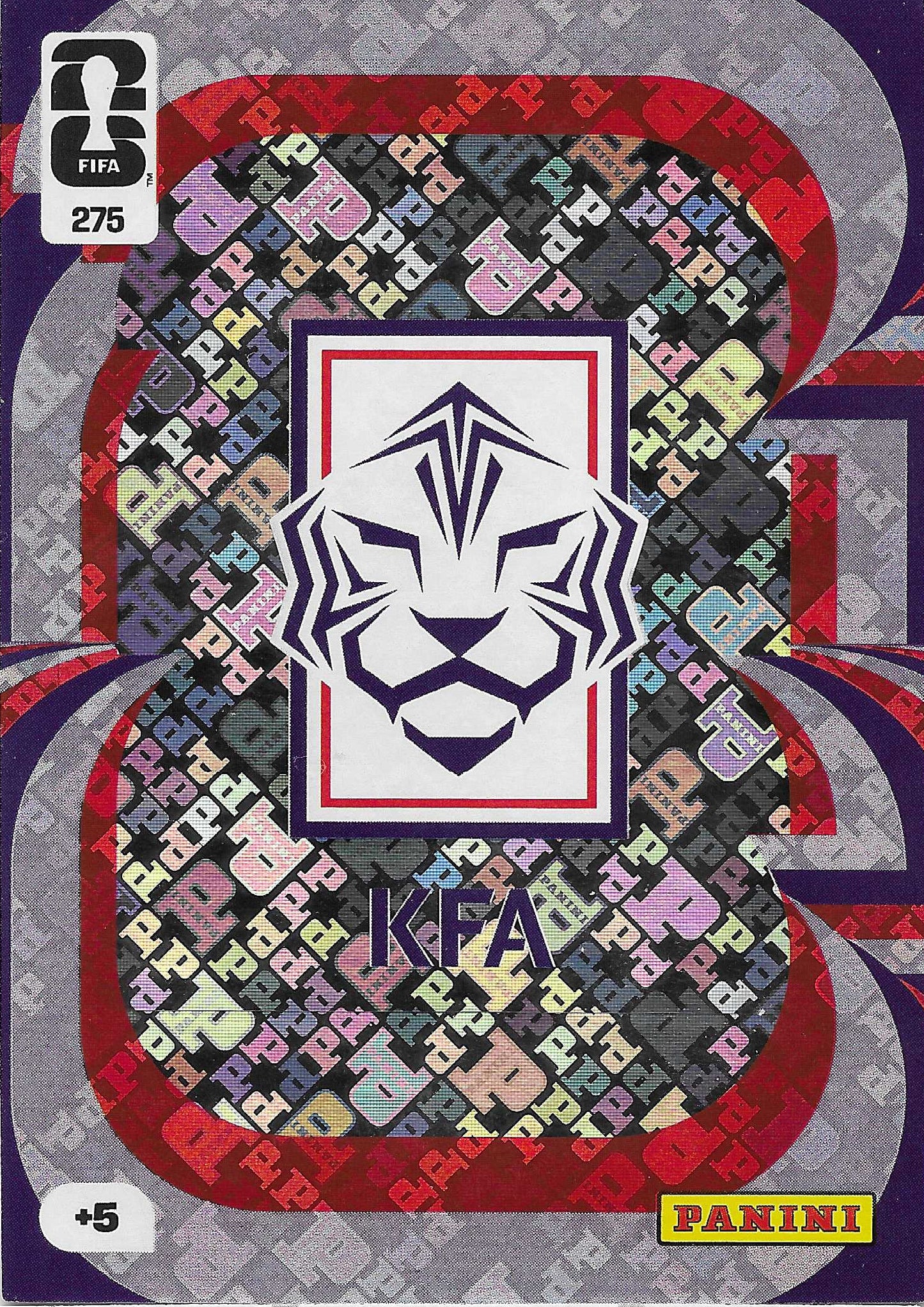 Escudo Korea del Sur (275)  - Adrenalyn XL World Cup 2026