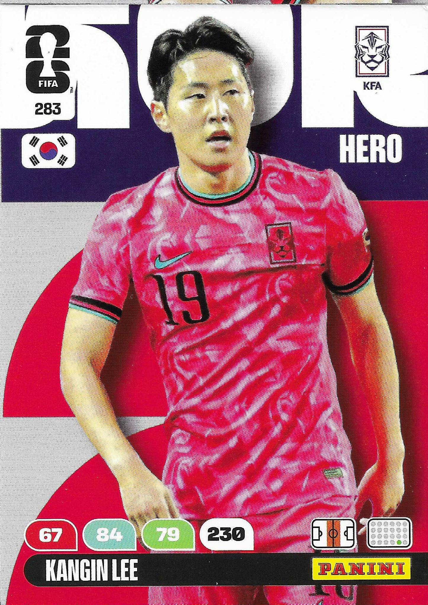 Kangin Lee Básica (283)  - Adrenalyn XL World Cup 2026