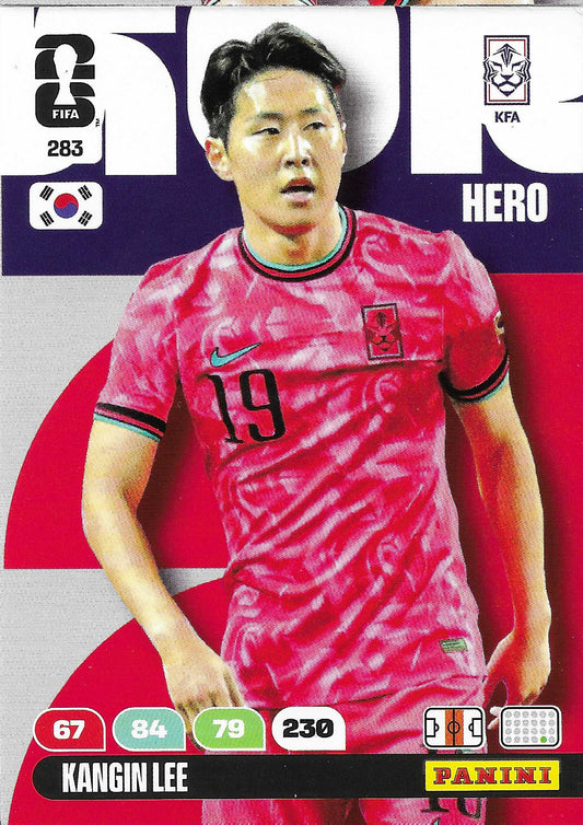 Kangin Lee Básica (283)  - Adrenalyn XL World Cup 2026