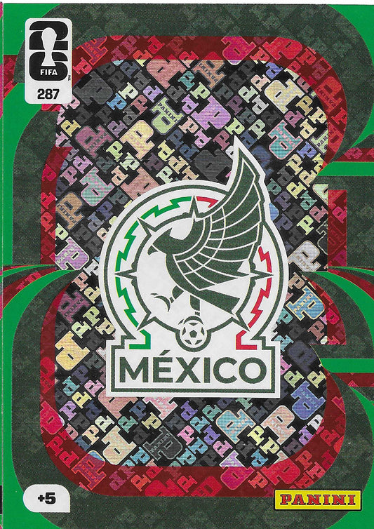 Escudo México (287)  - Adrenalyn XL World Cup 2026