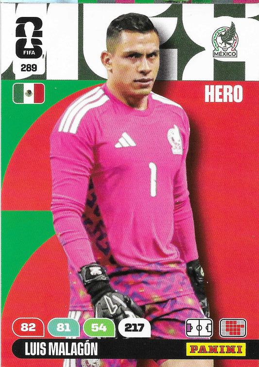Luis Malagón Básica (289)  - Adrenalyn XL World Cup 2026