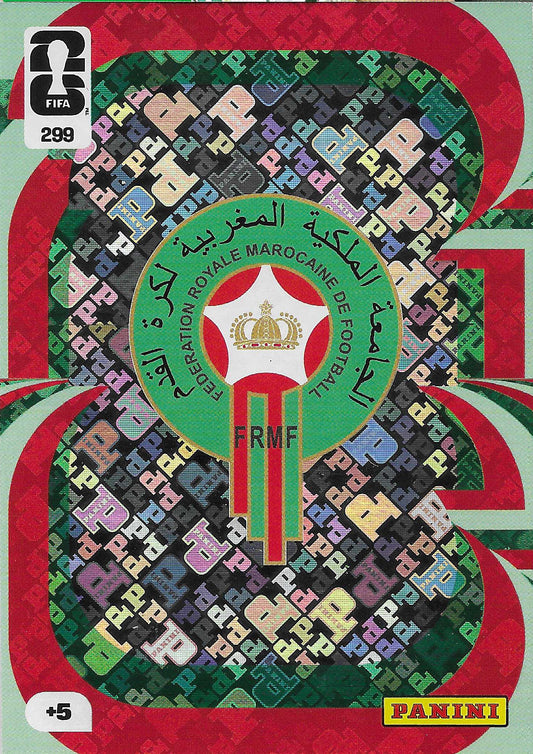 Escudo Marruecos (299)  - Adrenalyn XL World Cup 2026