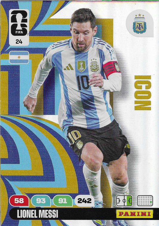 Lionel Messi Icon (24)  - Adrenalyn XL World Cup 2026