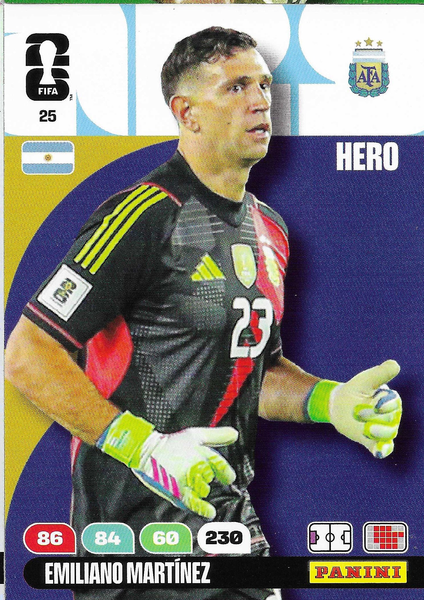 Emiliano Martínez Básica (25)  - Adrenalyn XL World Cup 2026
