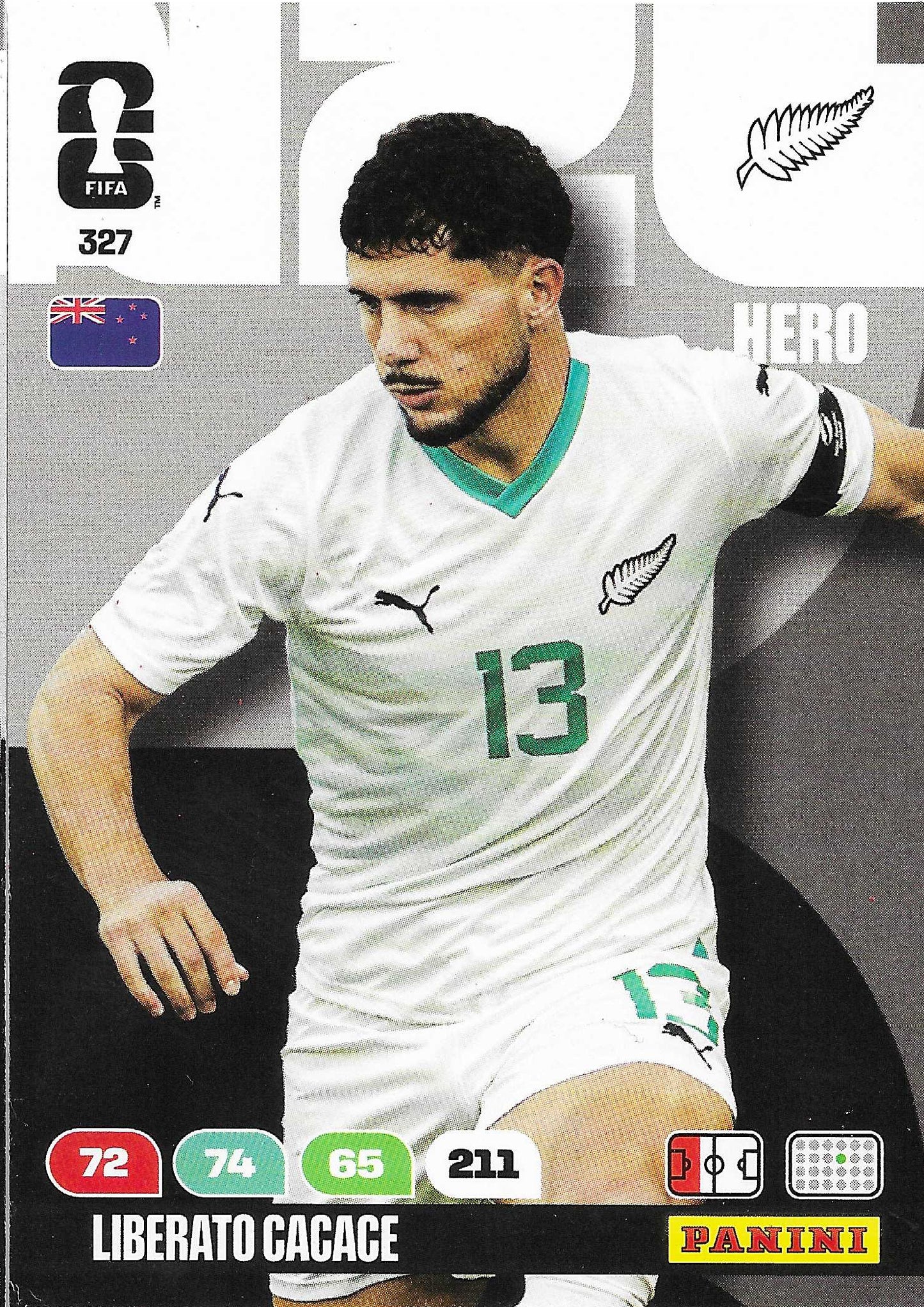 Liberato Cacace Básica (327)  - Adrenalyn XL World Cup 2026