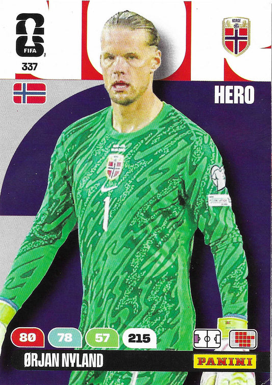 Orjan Nyland Básica (337)  - Adrenalyn XL World Cup 2026