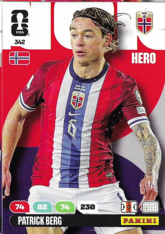Patrick Berg Básica (342)  - Adrenalyn XL World Cup 2026