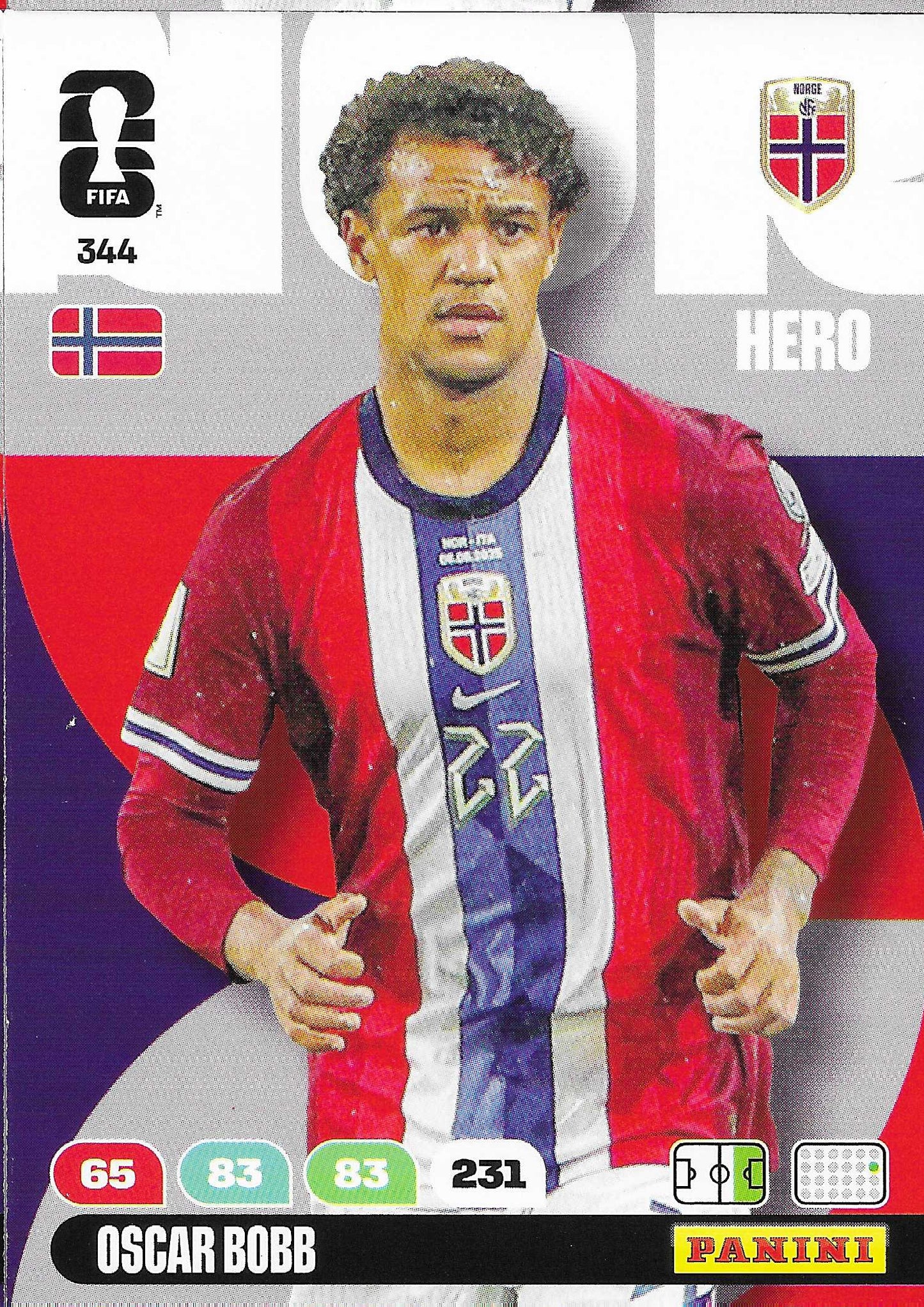 Oscar Bobb Básica (344)  - Adrenalyn XL World Cup 2026