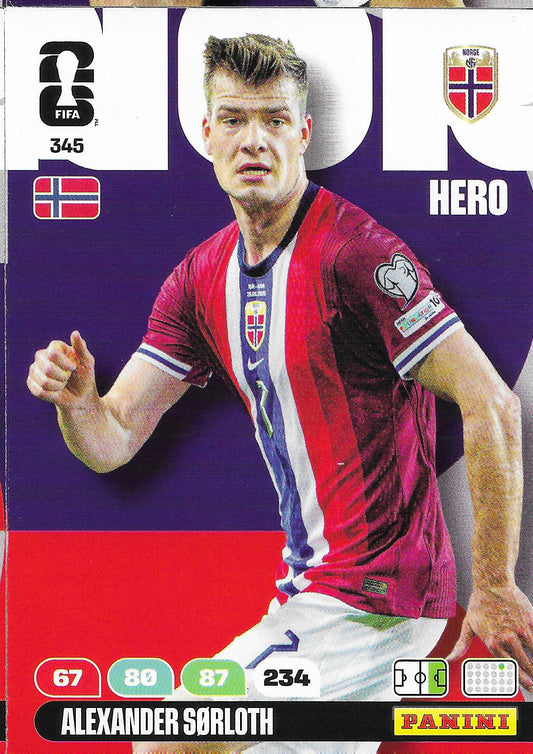 Alexander Sorloth Básica (345)  - Adrenalyn XL World Cup 2026