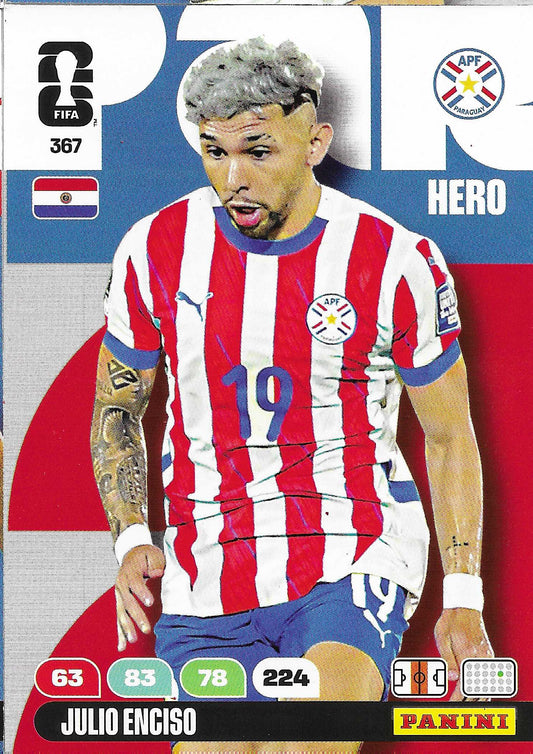 Julio Enciso Básica (367)  - Adrenalyn XL World Cup 2026