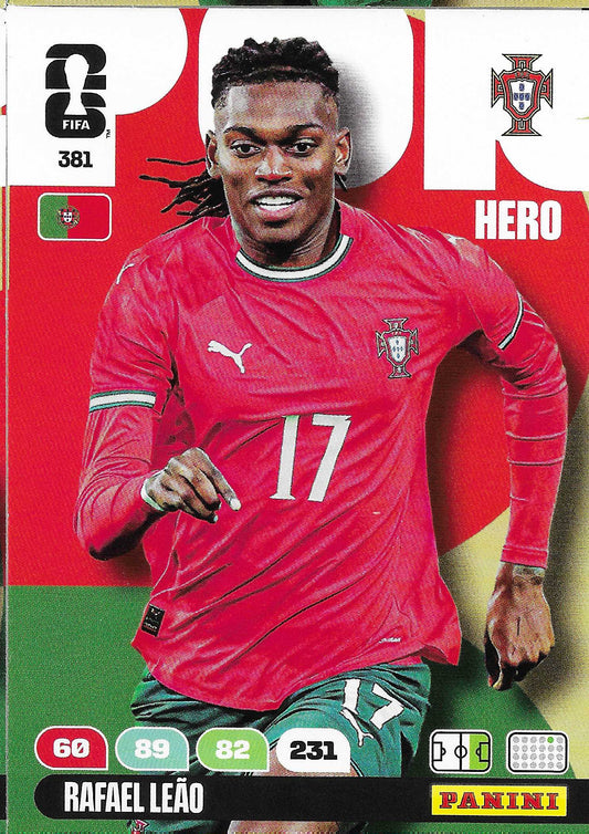 Rafael Leao Básica (381)  - Adrenalyn XL World Cup 2026
