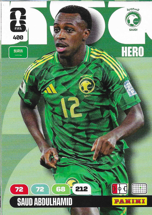 Saud Abdulhamid Básica (400)  - Adrenalyn XL World Cup 2026