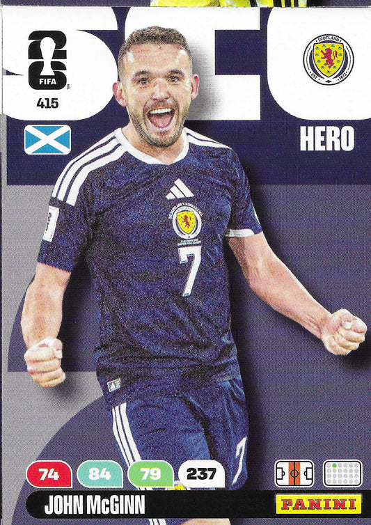 John Mcginn Básica (415)  - Adrenalyn XL World Cup 2026