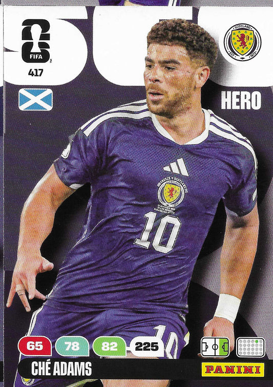 Che Adams Básica (417)  - Adrenalyn XL World Cup 2026