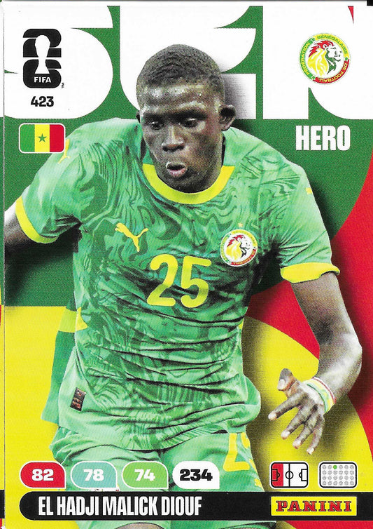 El Hadji Malick Diouf Básica (423)  - Adrenalyn XL World Cup 2026