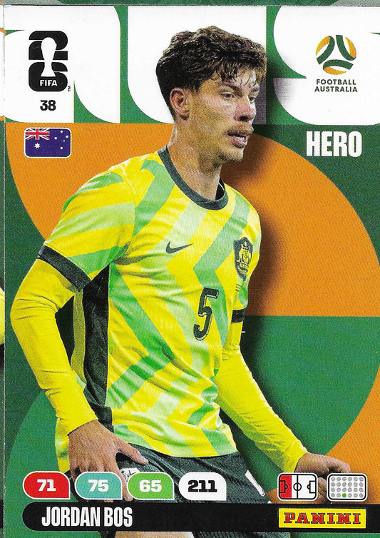 Jordan Bos Básica (38)  - Adrenalyn XL World Cup 2026