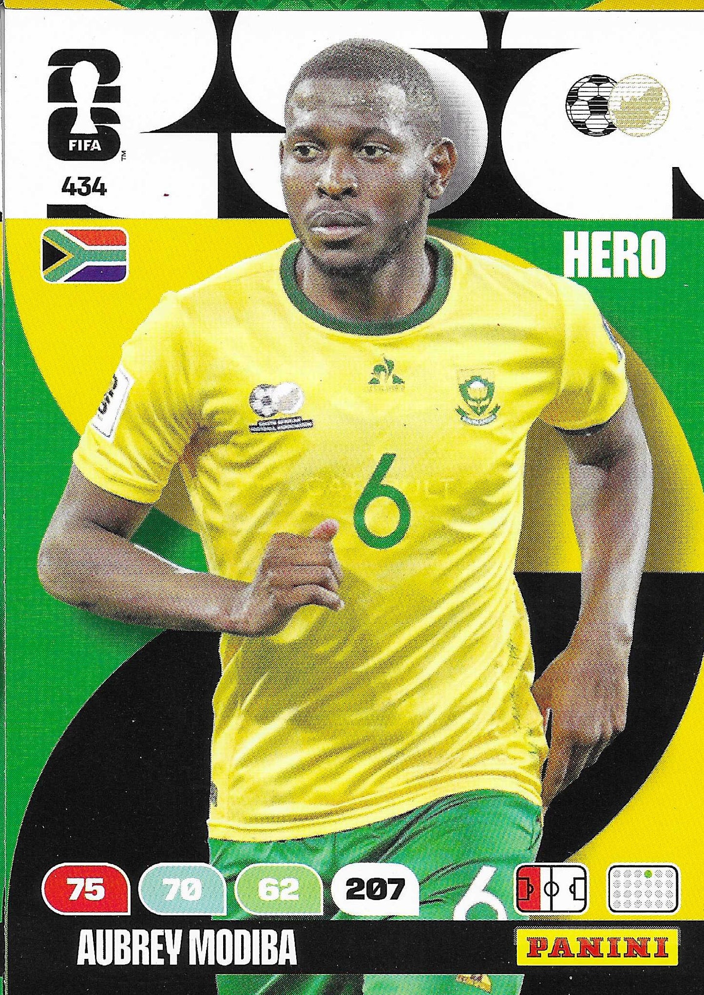 Aubrey Modiba Básica (434)  - Adrenalyn XL World Cup 2026
