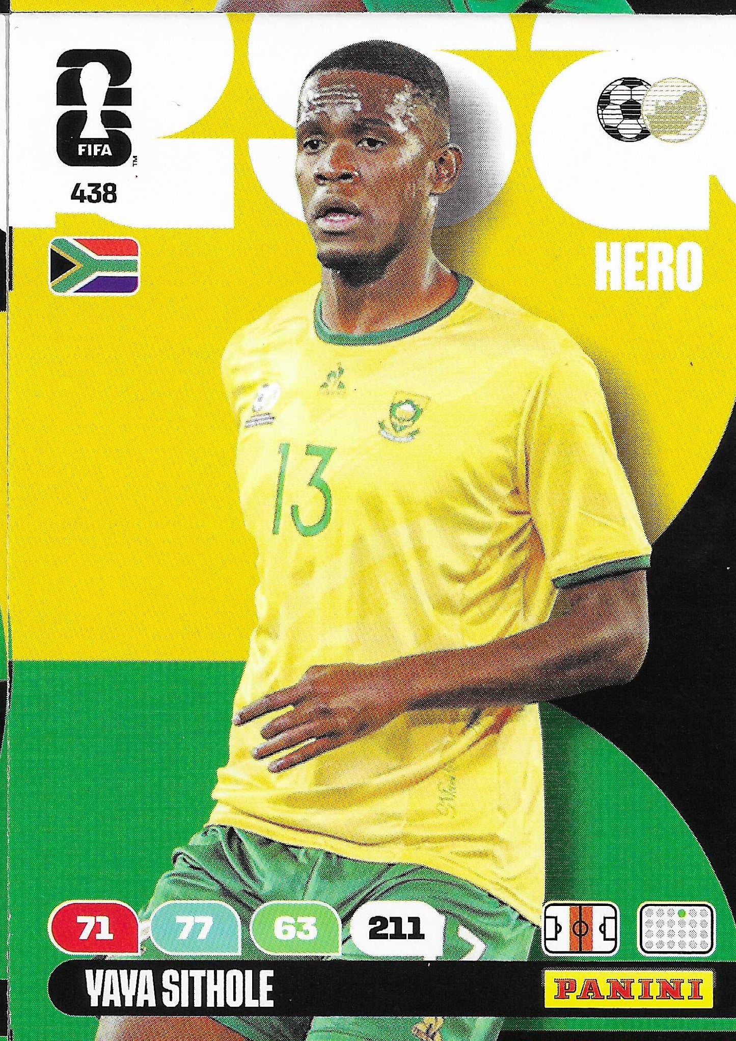 Vava Sithole Básica (438)  - Adrenalyn XL World Cup 2026