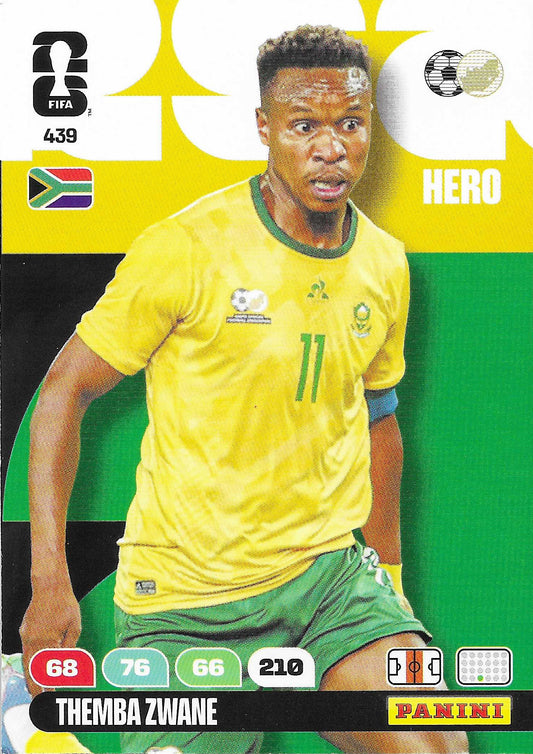 Themba Zwane Básica (439)  - Adrenalyn XL World Cup 2026