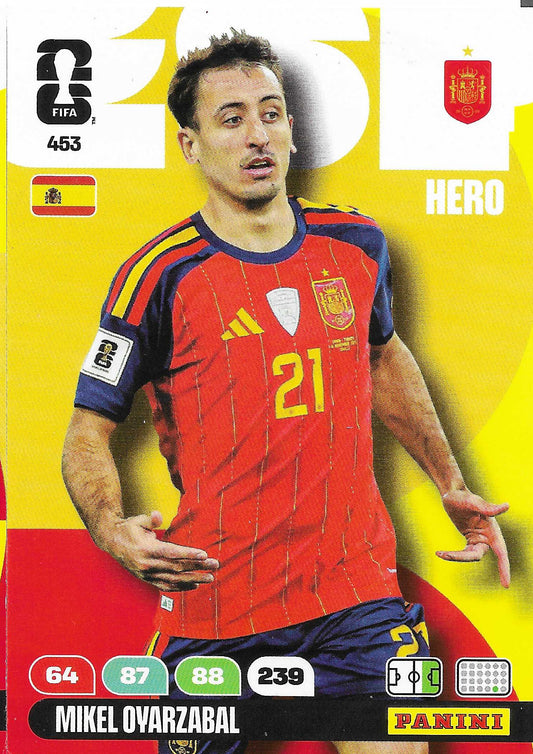 Mikel Oyarzabal Básica (453)  - Adrenalyn XL World Cup 2026