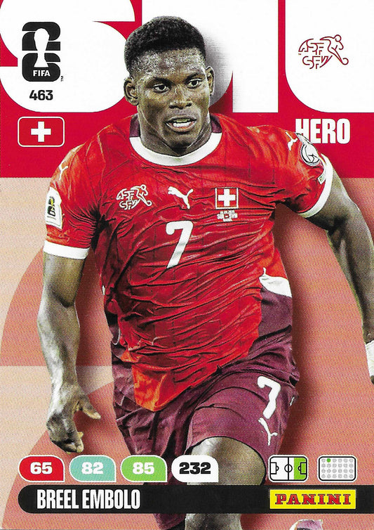 Breel Embolo Básica (463)  - Adrenalyn XL World Cup 2026