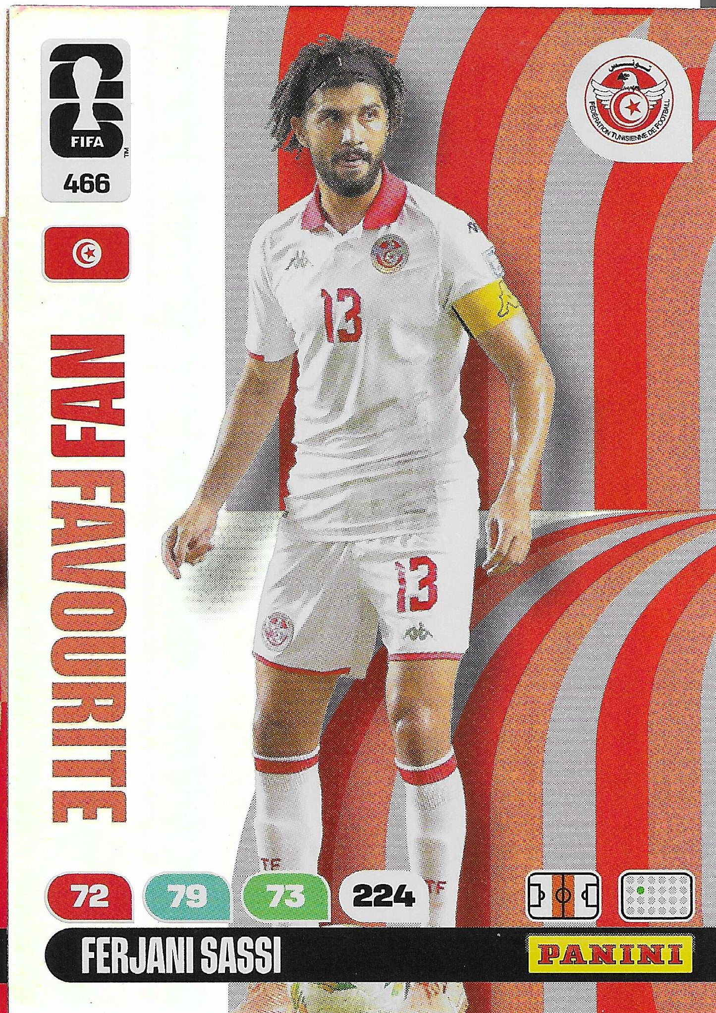 Ferjani Sassi Fan Favorite (466)  - Adrenalyn XL World Cup 2026