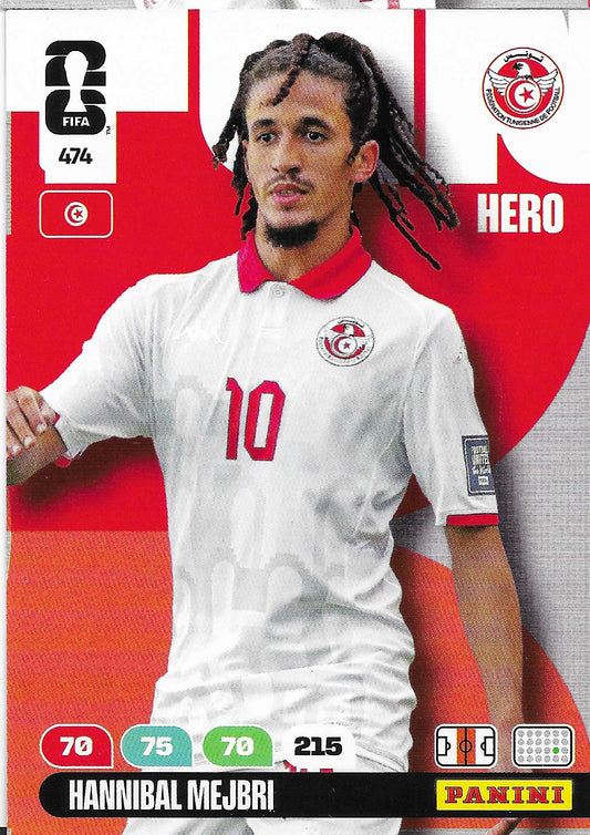 Hannibal Mejbri Básica (474)  - Adrenalyn XL World Cup 2026