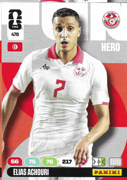 Elias Achouri Básica (476)  - Adrenalyn XL World Cup 2026