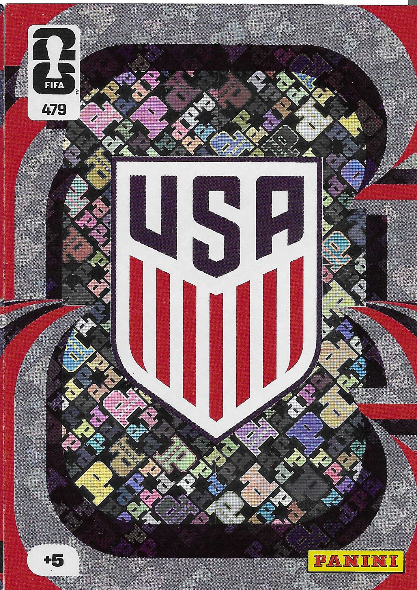 Escudo Estados Unidos (479)  - Adrenalyn XL World Cup 2026
