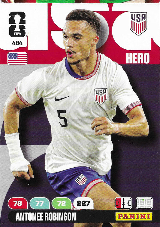 Antonee Robinson Básica (484)  - Adrenalyn XL World Cup 2026