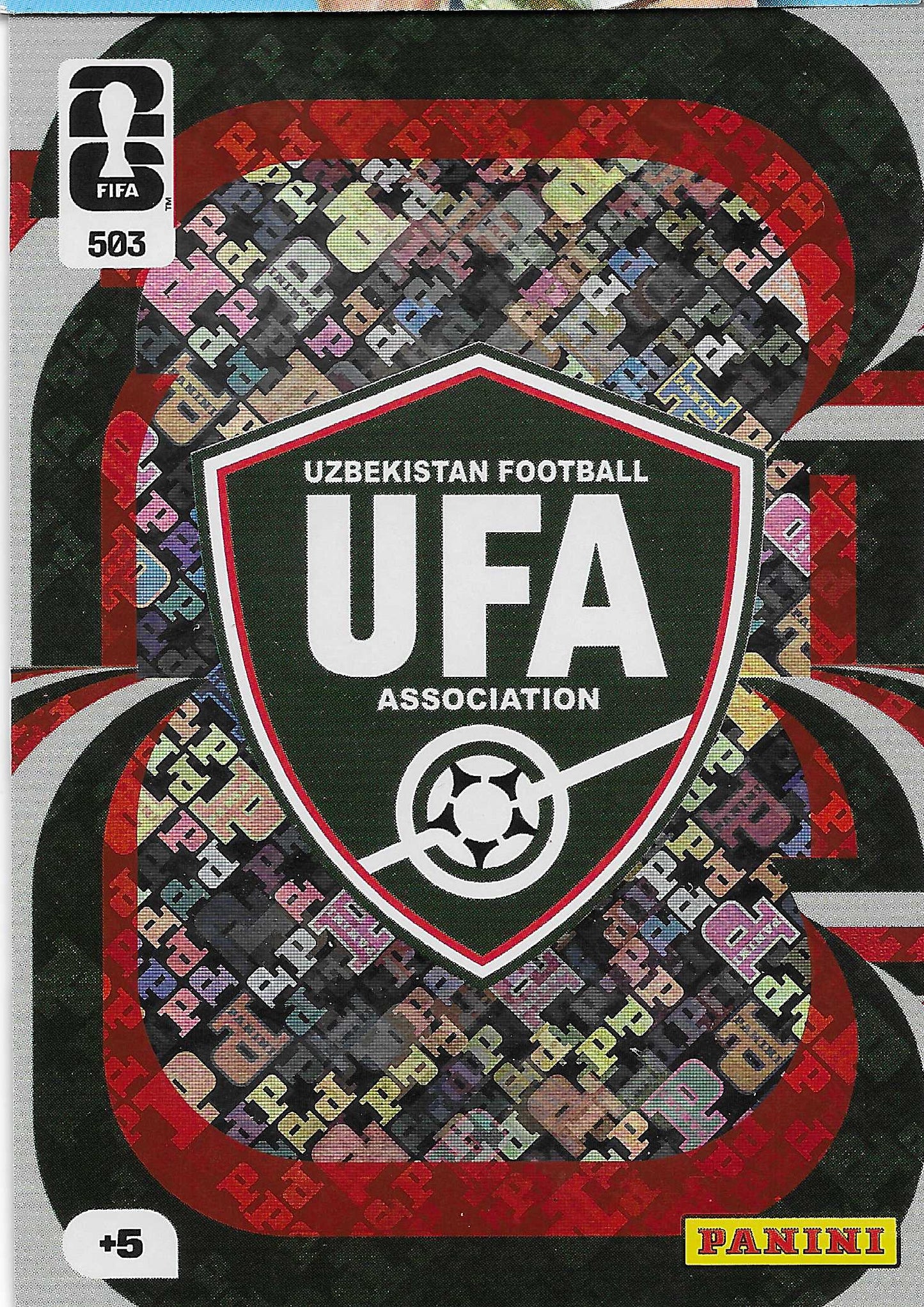 Escudo Uzbekistán (503)  - Adrenalyn XL World Cup 2026
