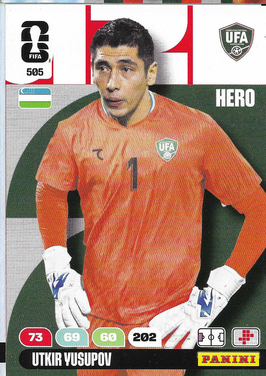 Utkir Yusupov Básica (505)  - Adrenalyn XL World Cup 2026