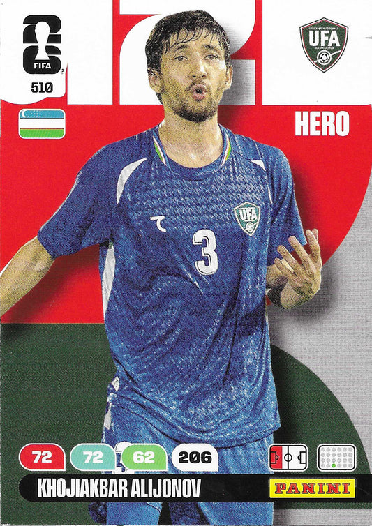 Khojakbar Alijonov Básica (510)  - Adrenalyn XL World Cup 2026