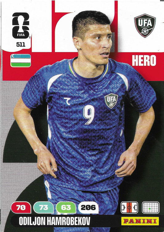 Odiljon Hamrobekov Básica (511)  - Adrenalyn XL World Cup 2026